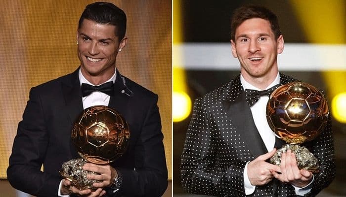 Messi e Cristiano Ronaldo
